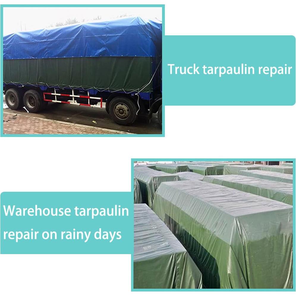 Cinta de Reparación Impermeable 4every 8m Verde UV