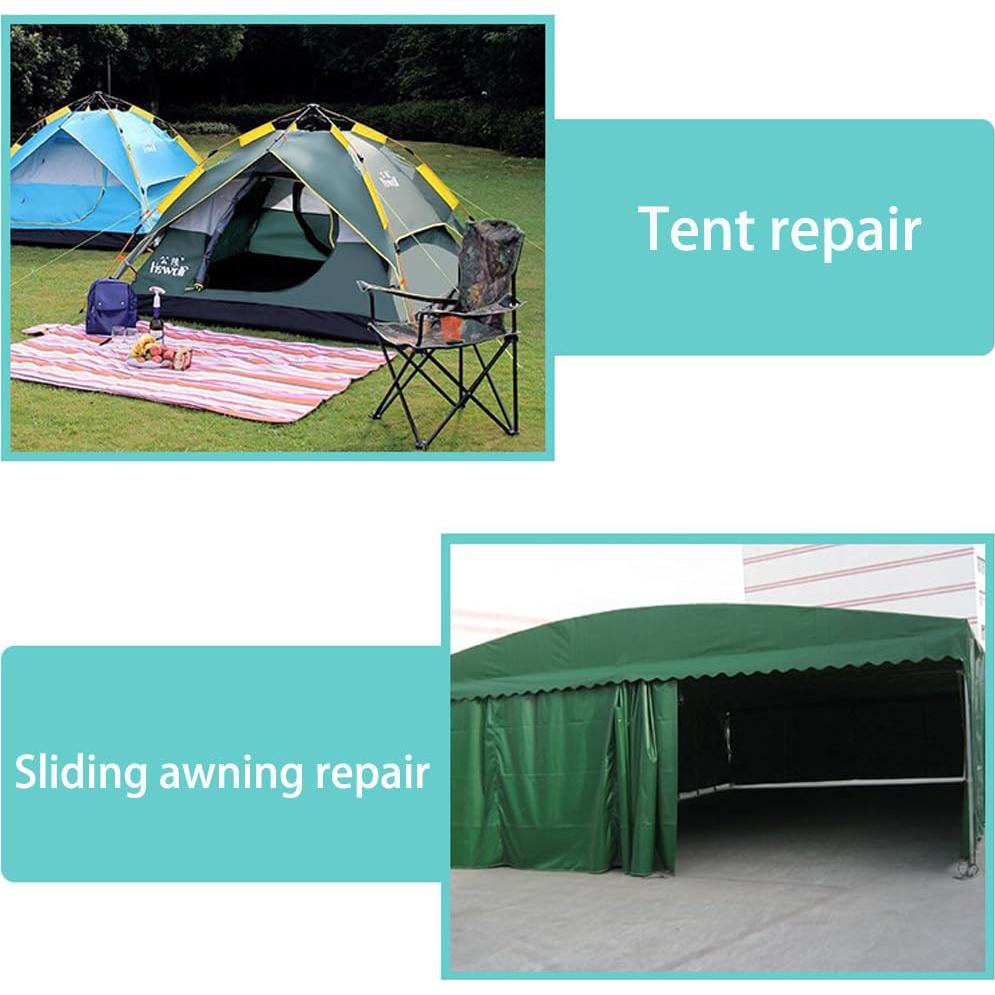 Cinta de Reparación Impermeable 4every 8m Verde UV