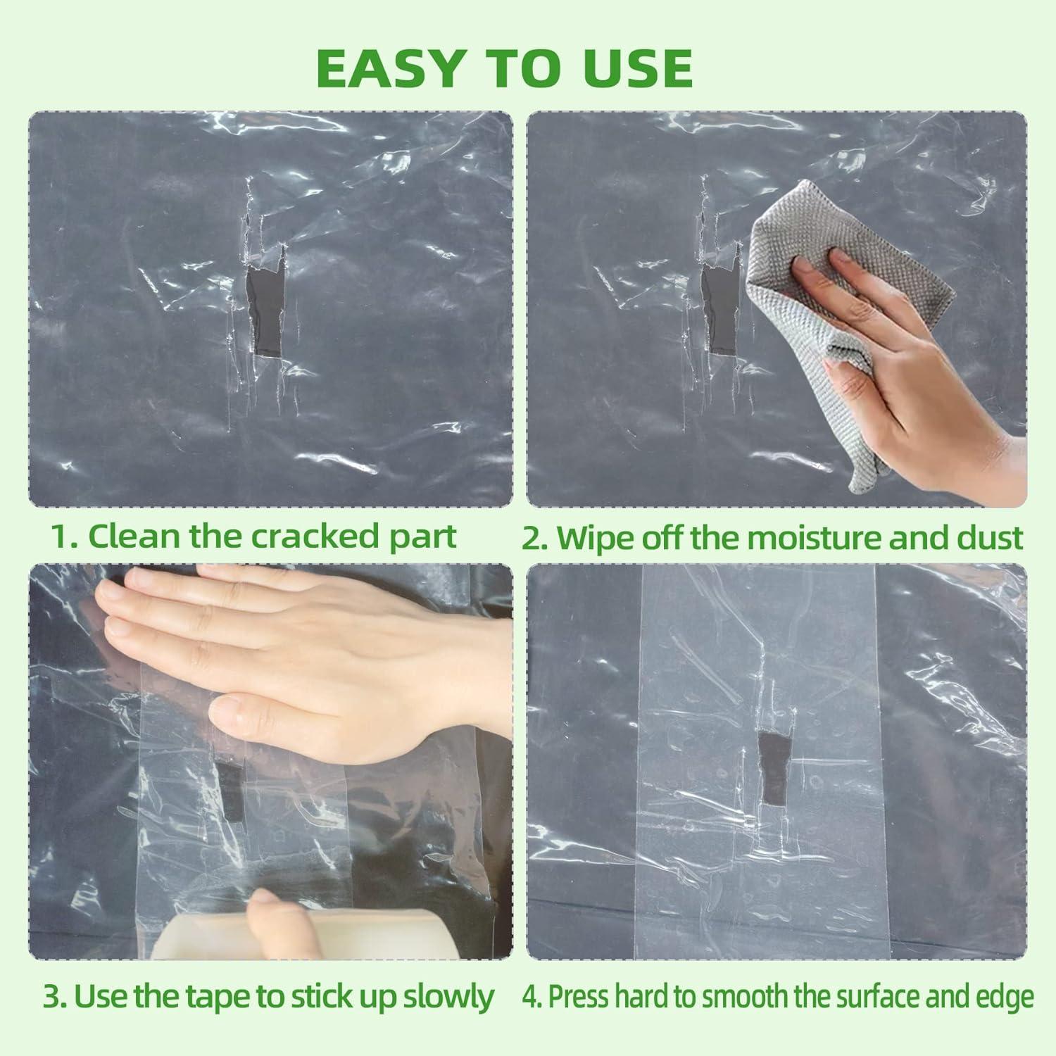 Cinta de Reparación Plástica Transparente 50m SINBDLAI