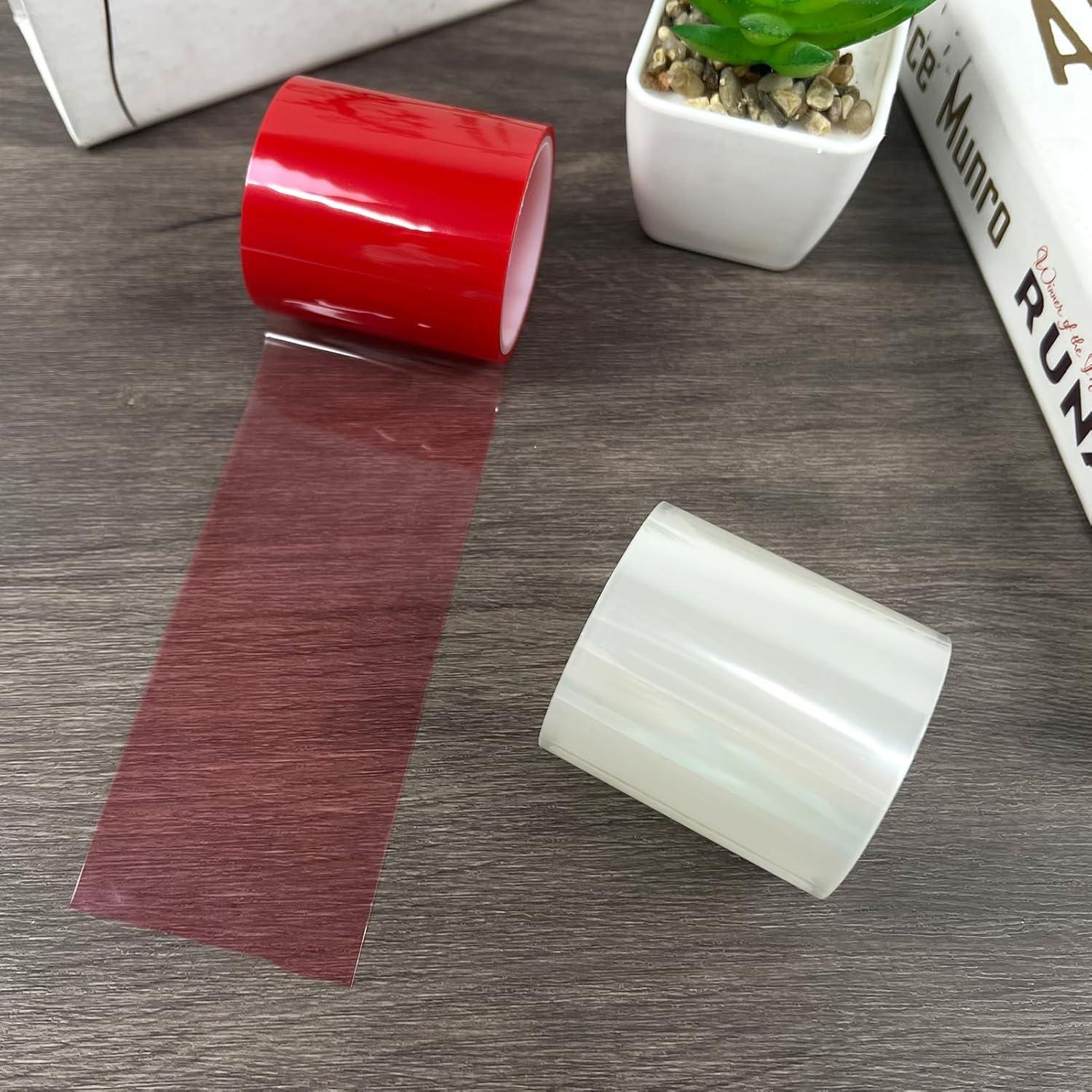 4 Rollos de Cinta Adhesiva para Luces Traseras YEXEXINM