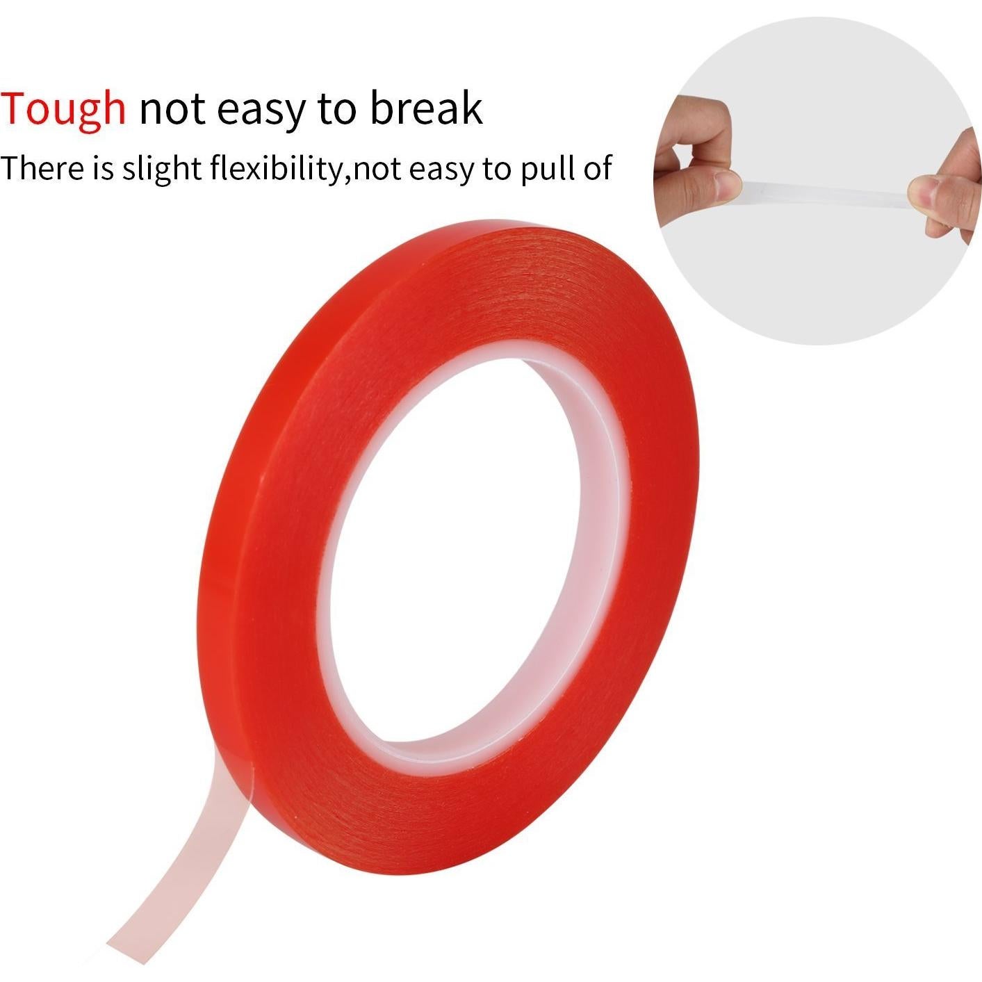 Cinta Adhesiva Doble Cara Kaisiking 4Pcs 2mm 3mm 5mm 10mm 25M