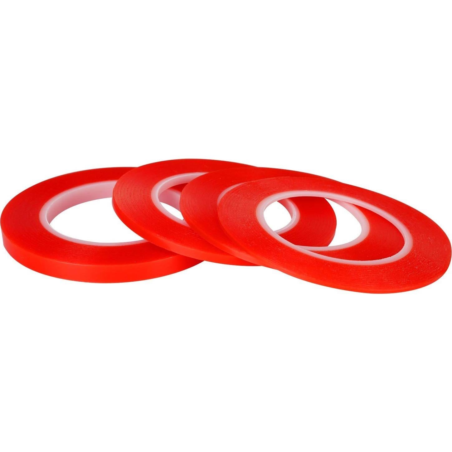 Cinta Adhesiva Doble Cara Kaisiking 4Pcs 2mm 3mm 5mm 10mm 25M