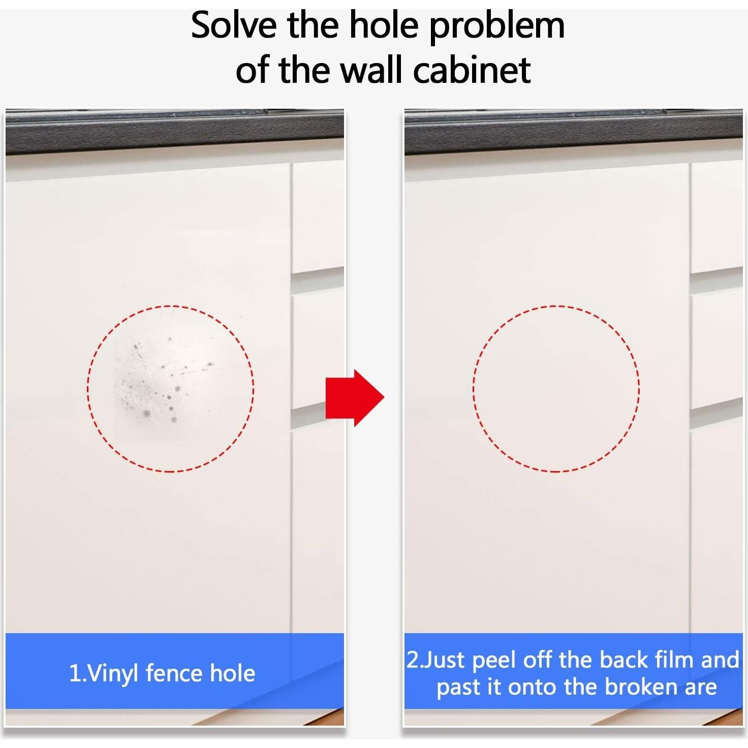 Kit de Reparación de Vinilo Mudder 20 Piezas 15x20 cm