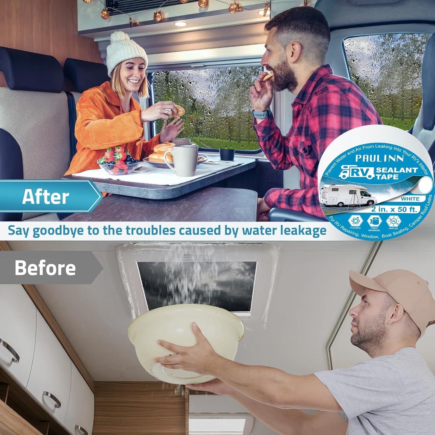 Cinta de Sellado PAULINN 5,08 cm x 15,24 m Impermeable