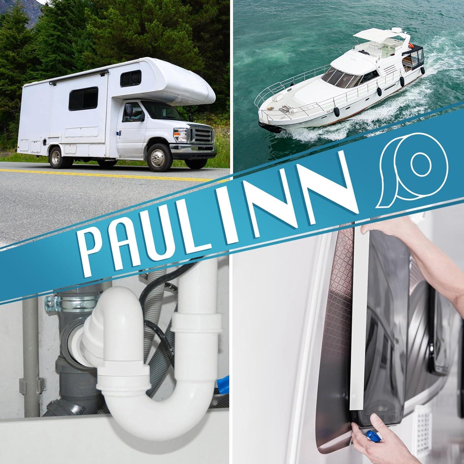 Cinta de Sellado PAULINN 5,08 cm x 15,24 m Impermeable