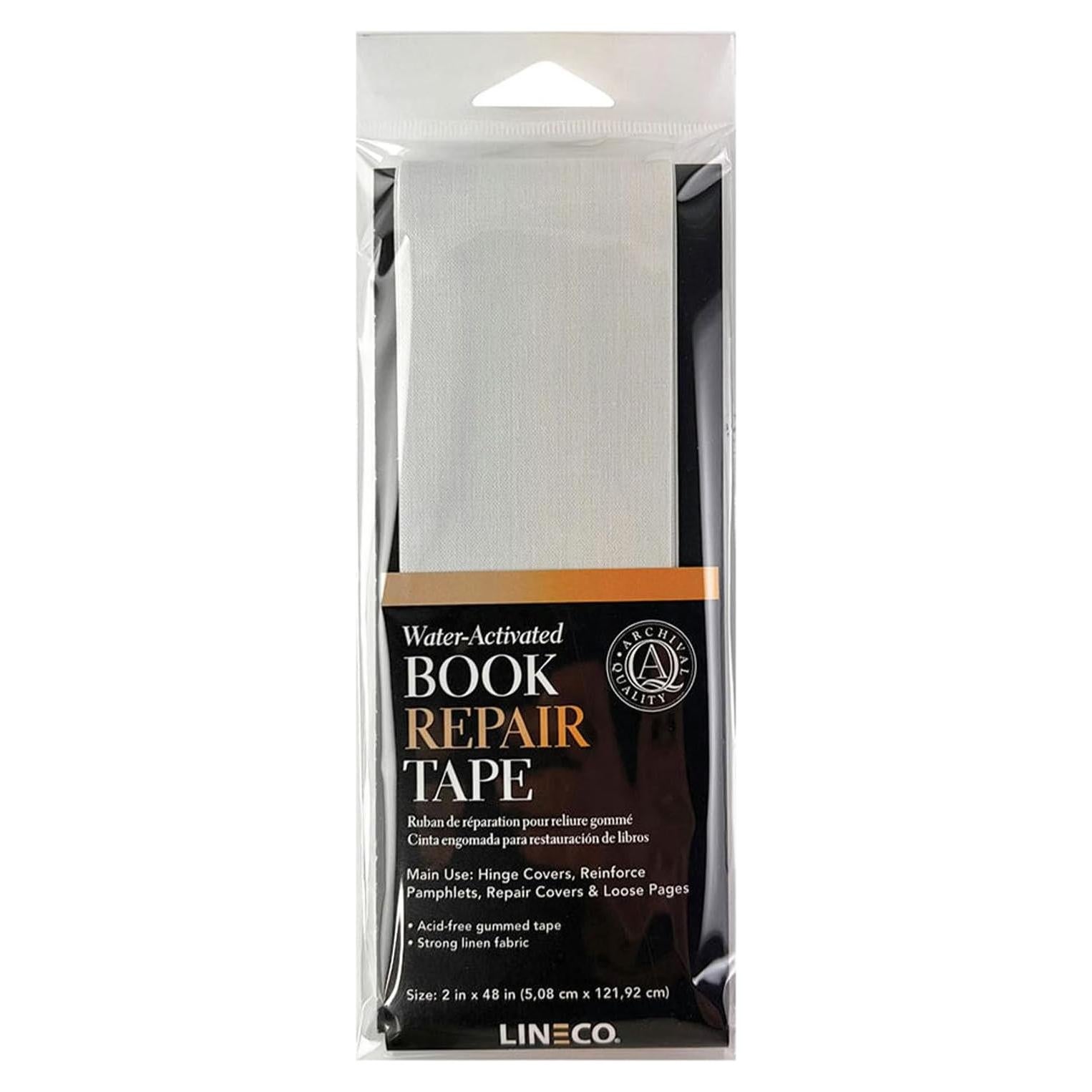 Cinta de Reparación de Libros Lineco 5,08 cm x 121,92 cm