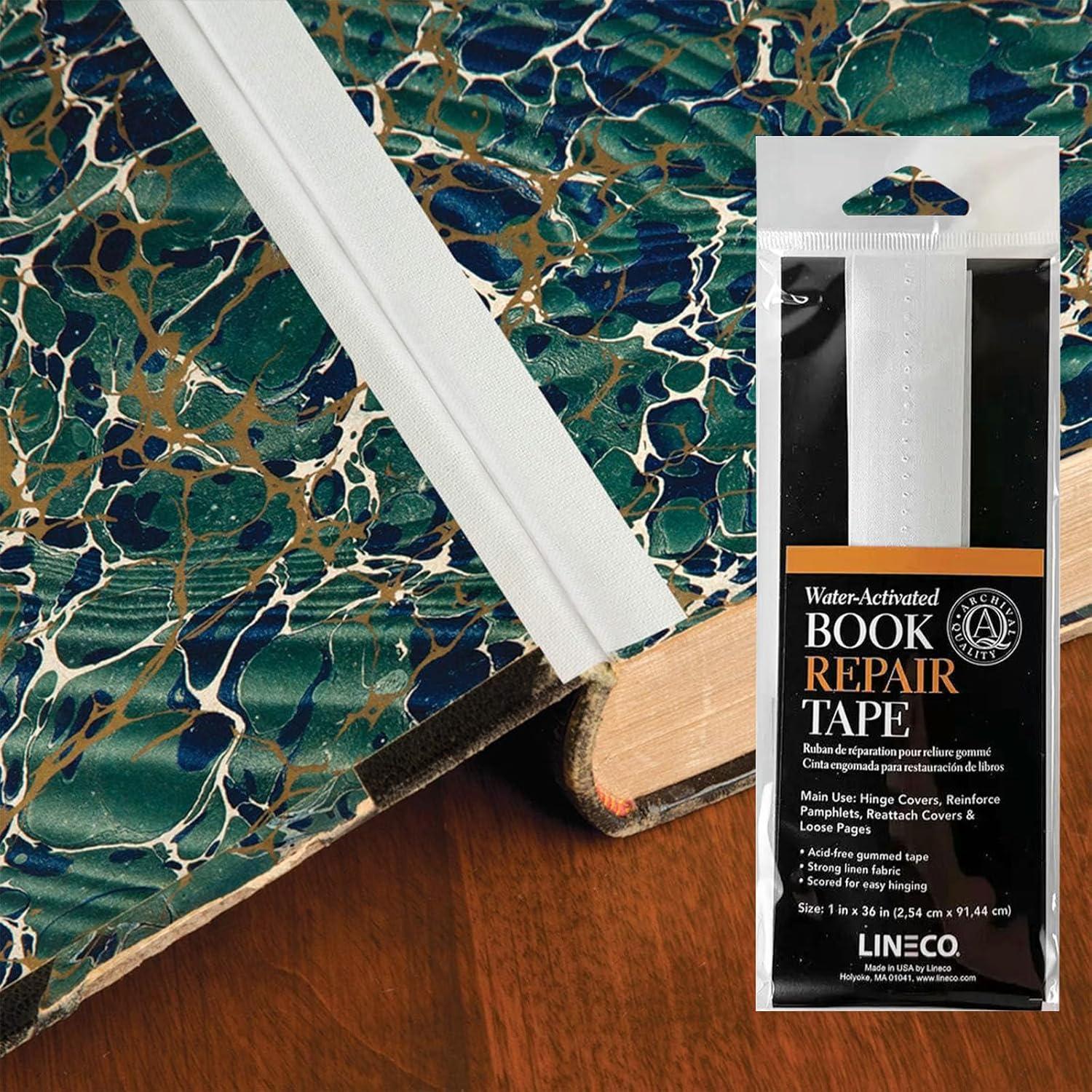 Cinta de Reparación de Libros Lineco 5,08 cm x 121,92 cm