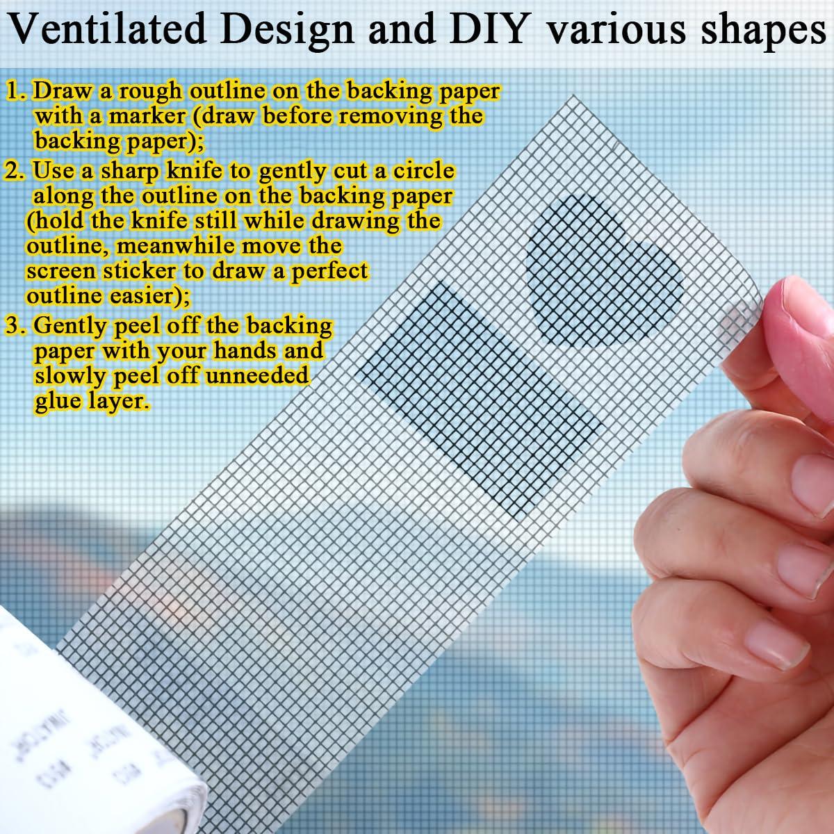 Cinta de reparación de pantallas TAMDESG 10,16cm x 500,52cm