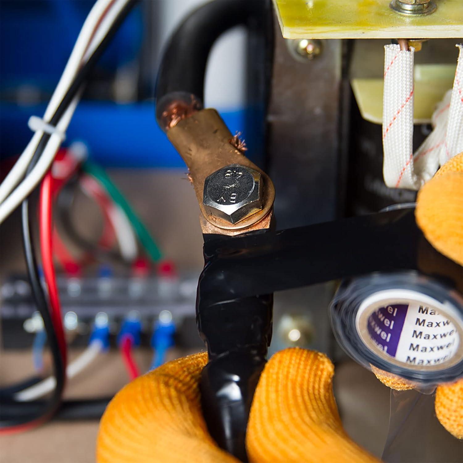 Cinta de Silicona Autoadhesiva Maxwel 1" x 3,05m Transparente