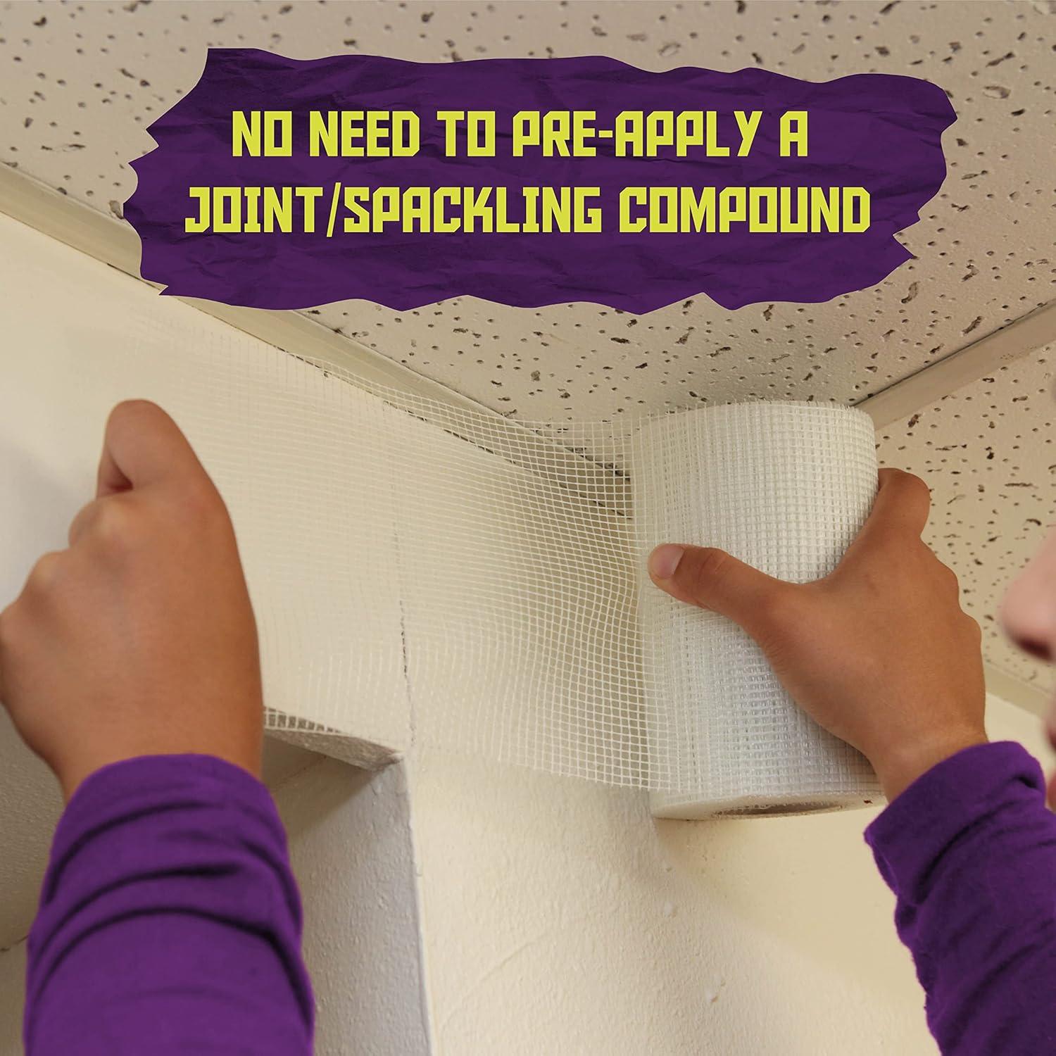 Cinta de Reparación de Yeso ATack 15,24 cm x 22,86 m