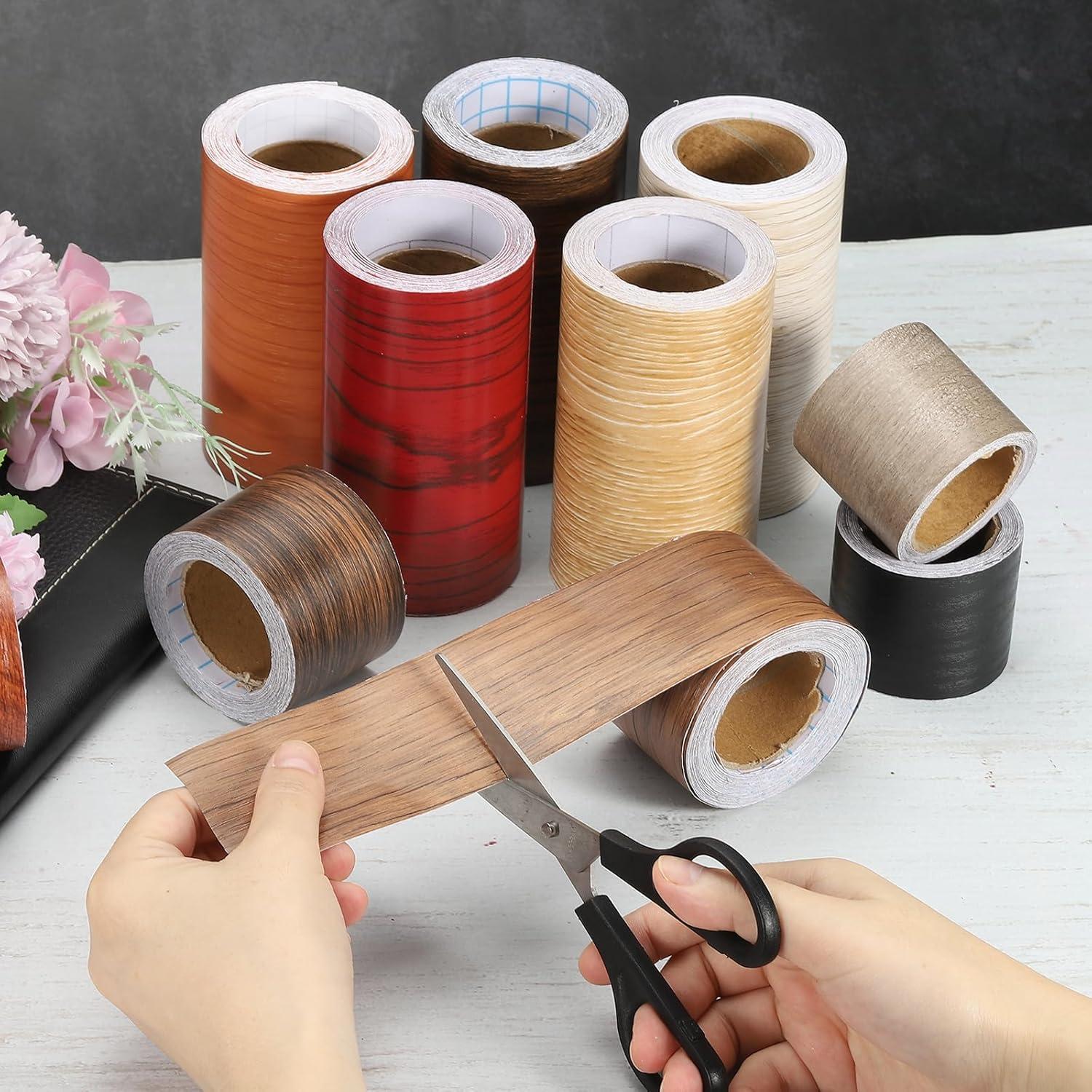 Cinta de Reparación de Grano de Madera PATIKIL 5m x 5cm Begonia