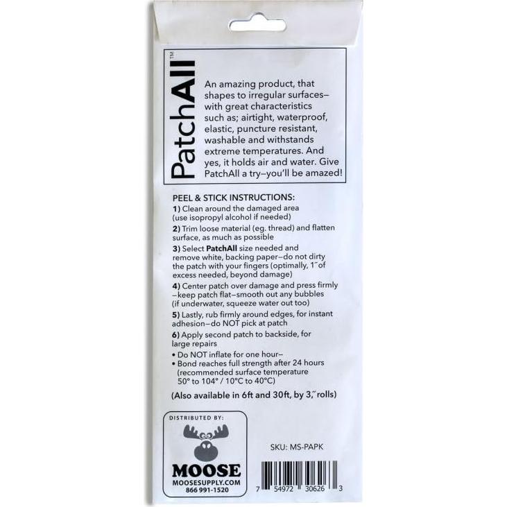 Kit de Parche Múltiple PatchAll | Cinta Adhesiva Transparente