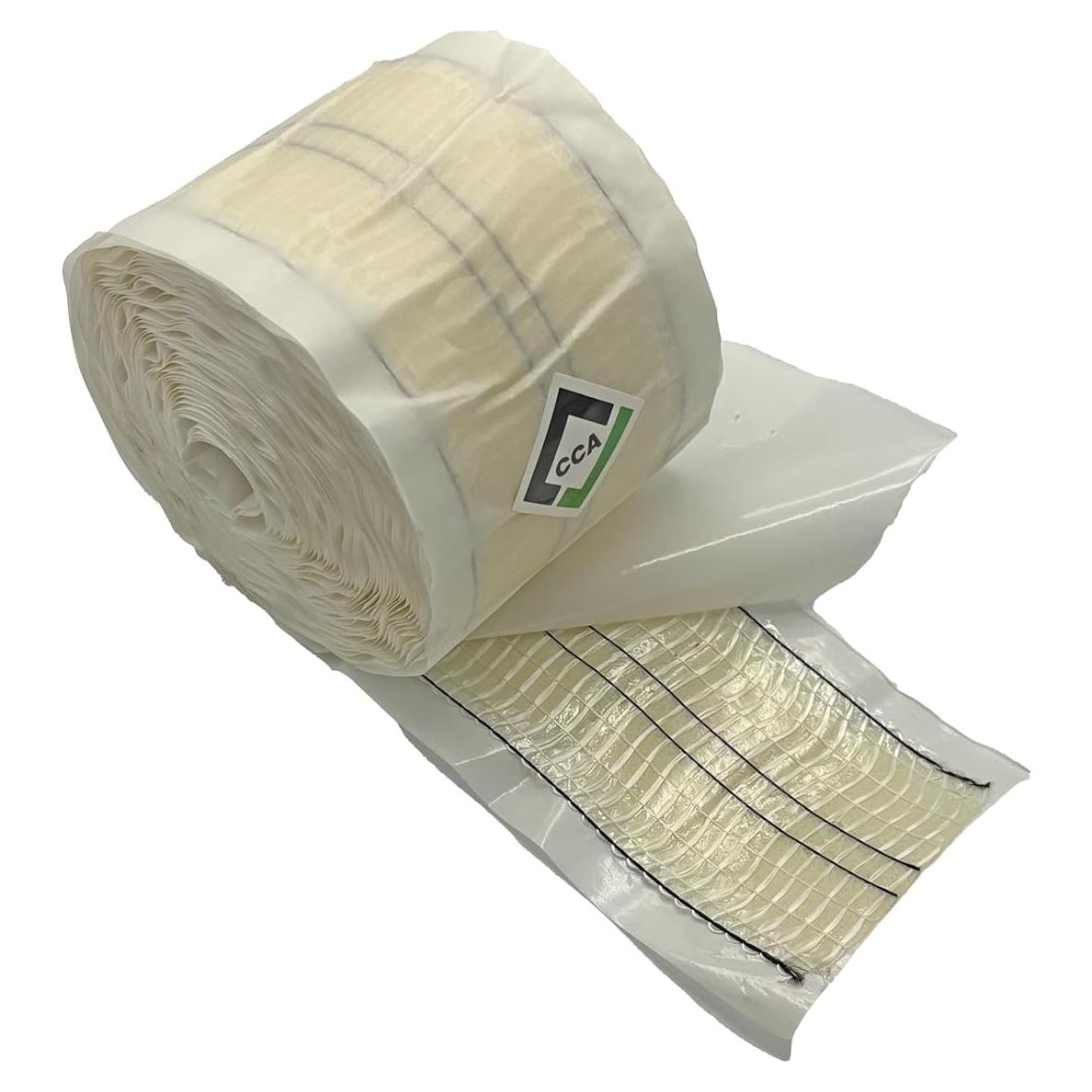 Cinta de unión de alfombra TradeUnderlay 9 m rollo 90 mm