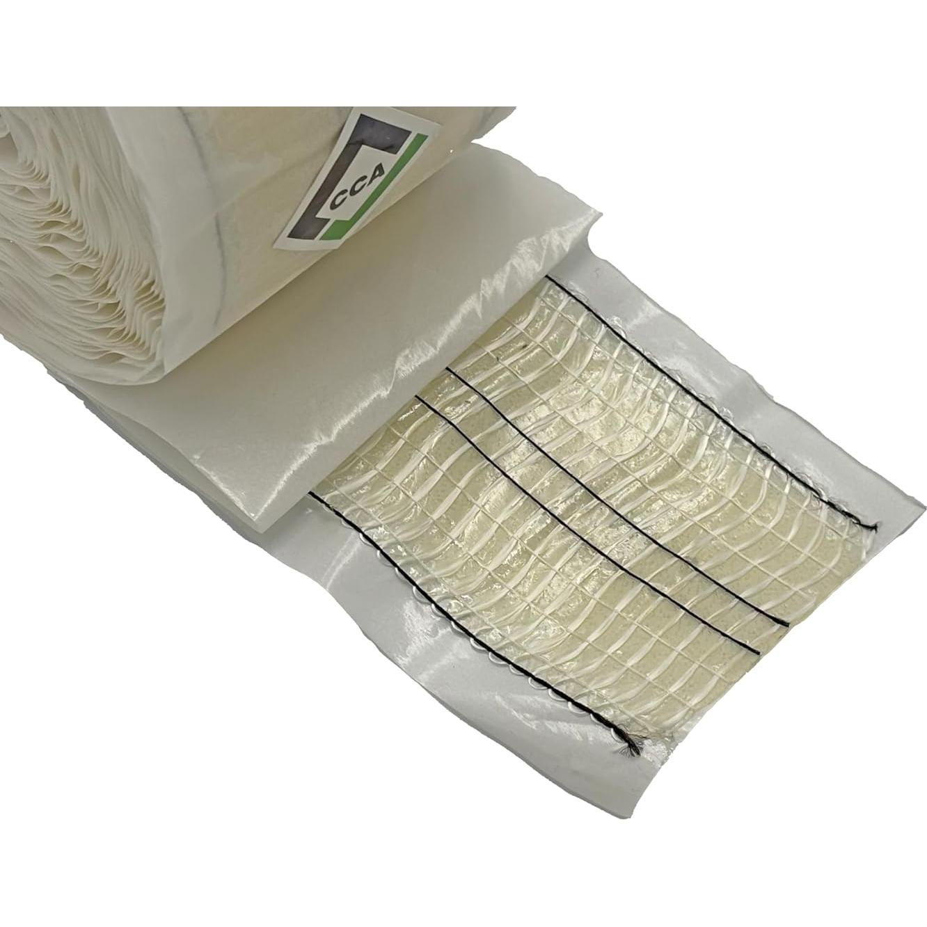 Cinta de unión de alfombra TradeUnderlay 9 m rollo 90 mm