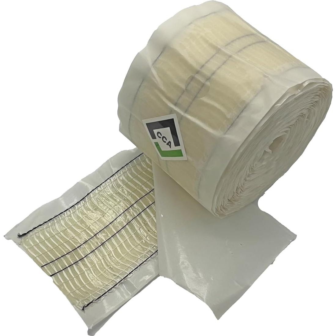 Cinta de unión de alfombra TradeUnderlay 9 m rollo 90 mm