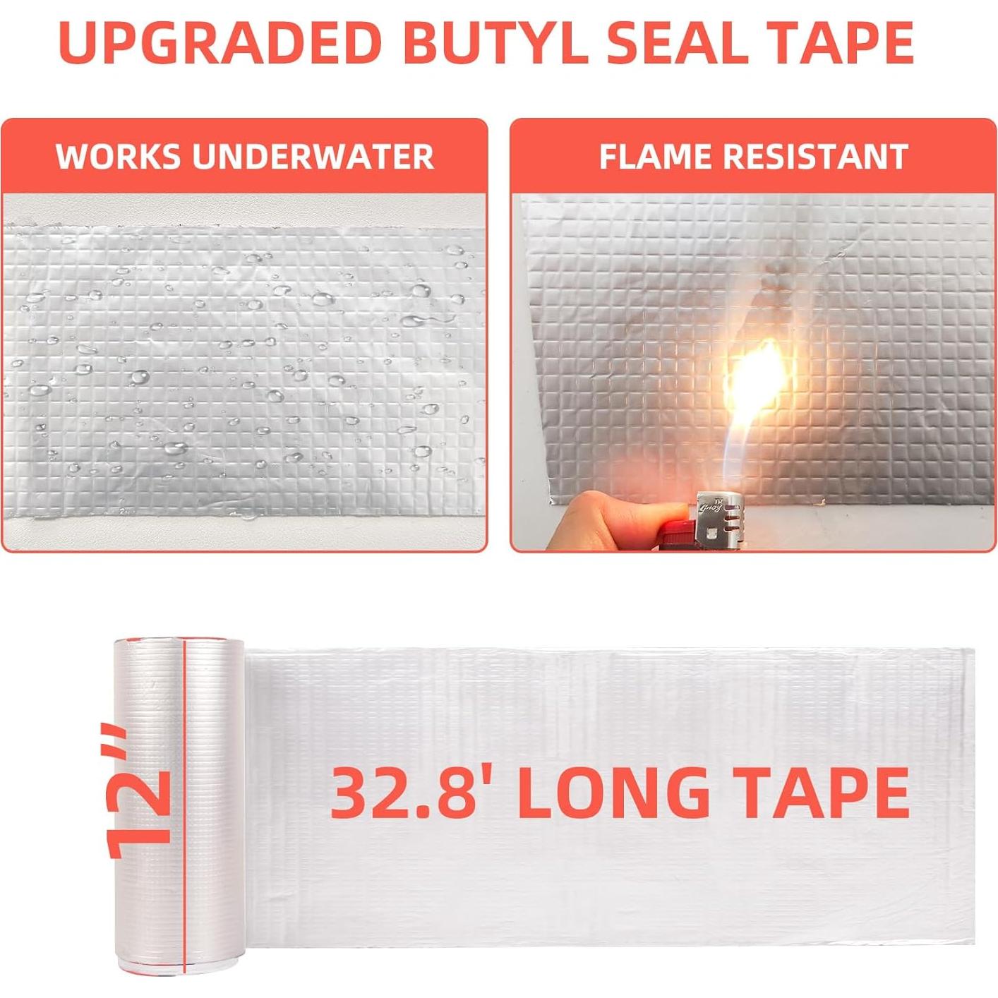 Cinta Butílica Impermeable 30,48 cm x 10 m MGNT