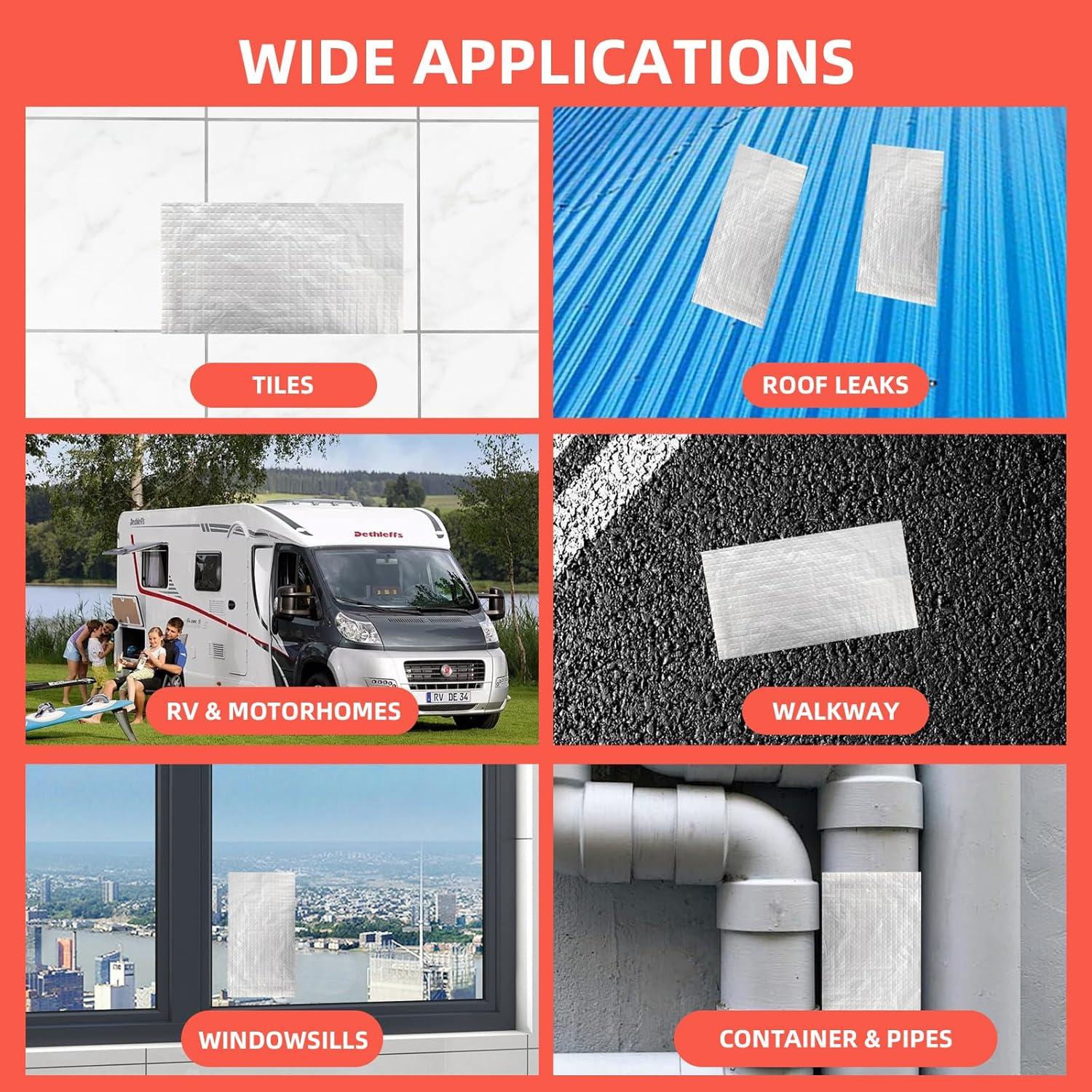 Cinta Butílica Impermeable 30,48 cm x 10 m MGNT