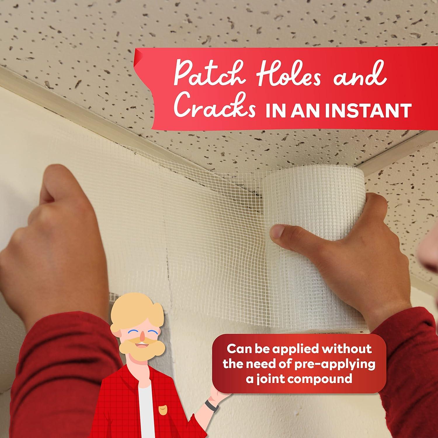 Cinta de Reparación de Paneles de Yeso XFasten 6" x 27,43 m