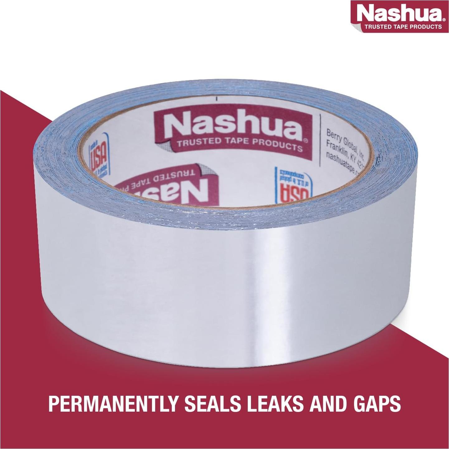 Cinta de Aluminio Nashua 361-11 Impermeable 48 mm x 10 m