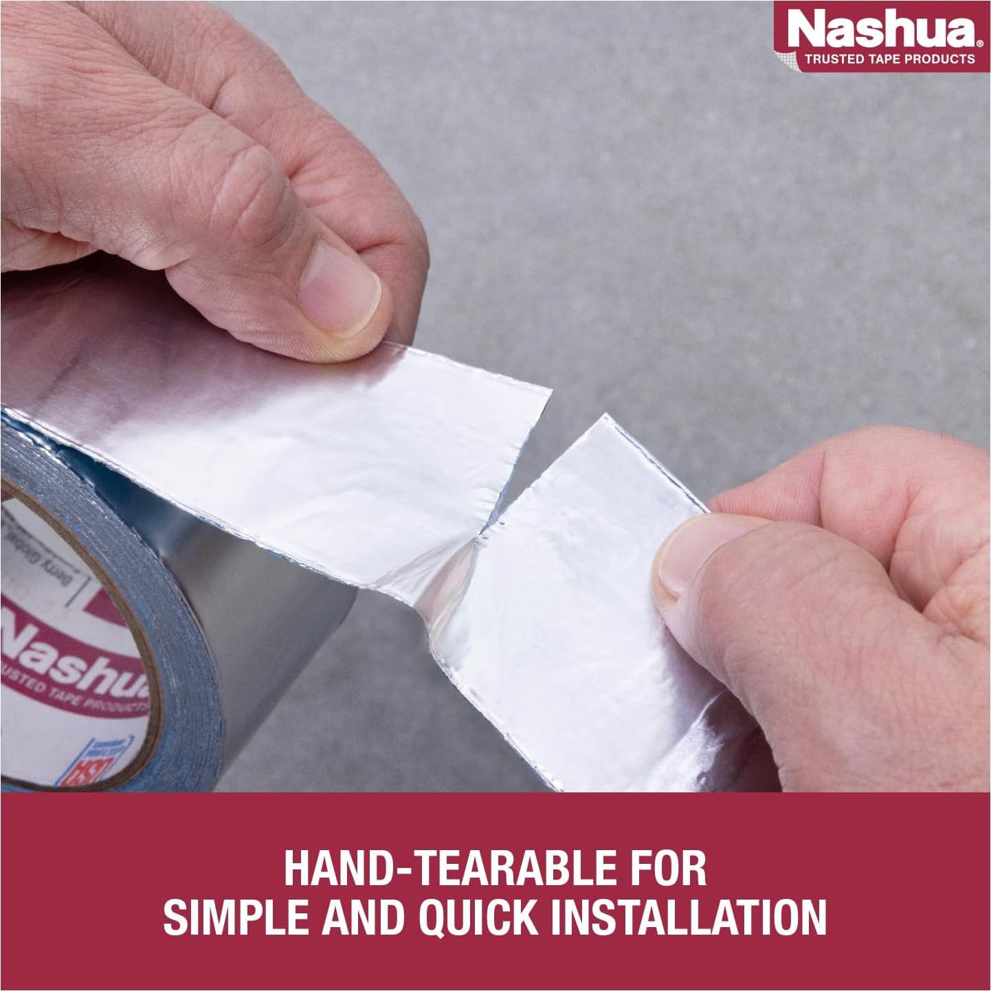 Cinta de Aluminio Nashua 361-11 Impermeable 48 mm x 10 m