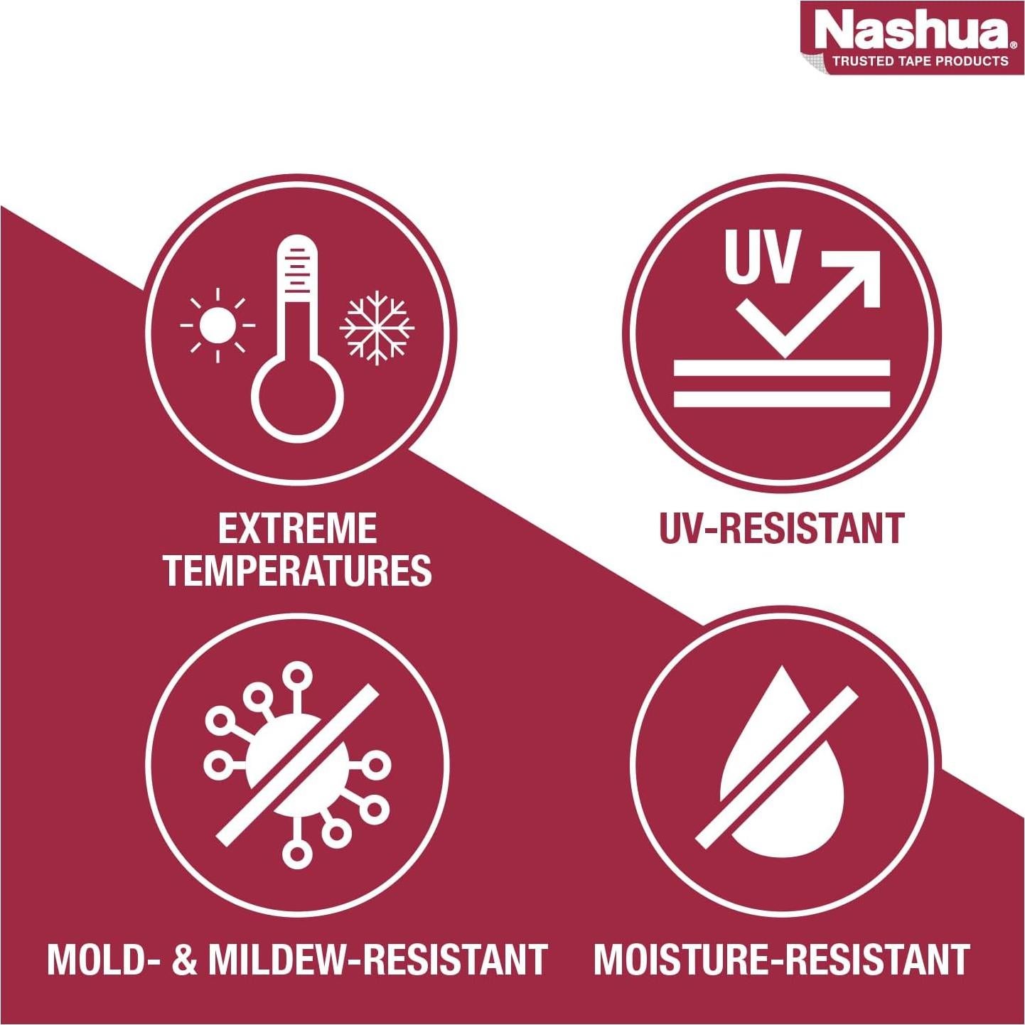 Cinta de Aluminio Nashua 361-11 Impermeable 48 mm x 10 m