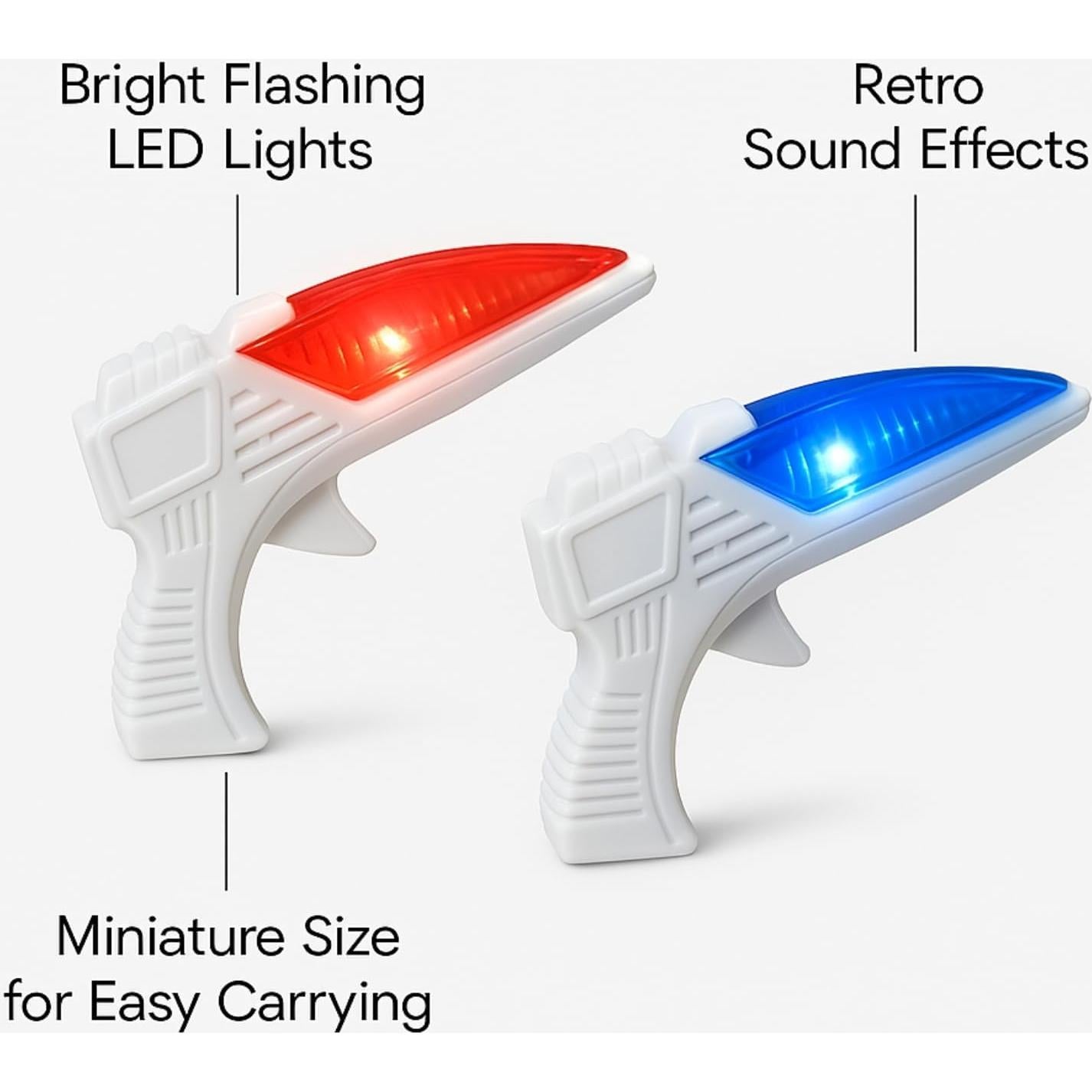 Mini Pistolas Espaciales Importaciones Liberty - Paquete de 12