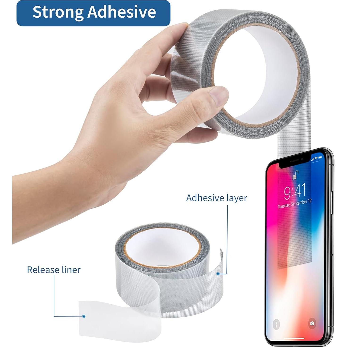 Cinta de Reparación de Pantallas Amanbo 5,08 cm x 9,14 m