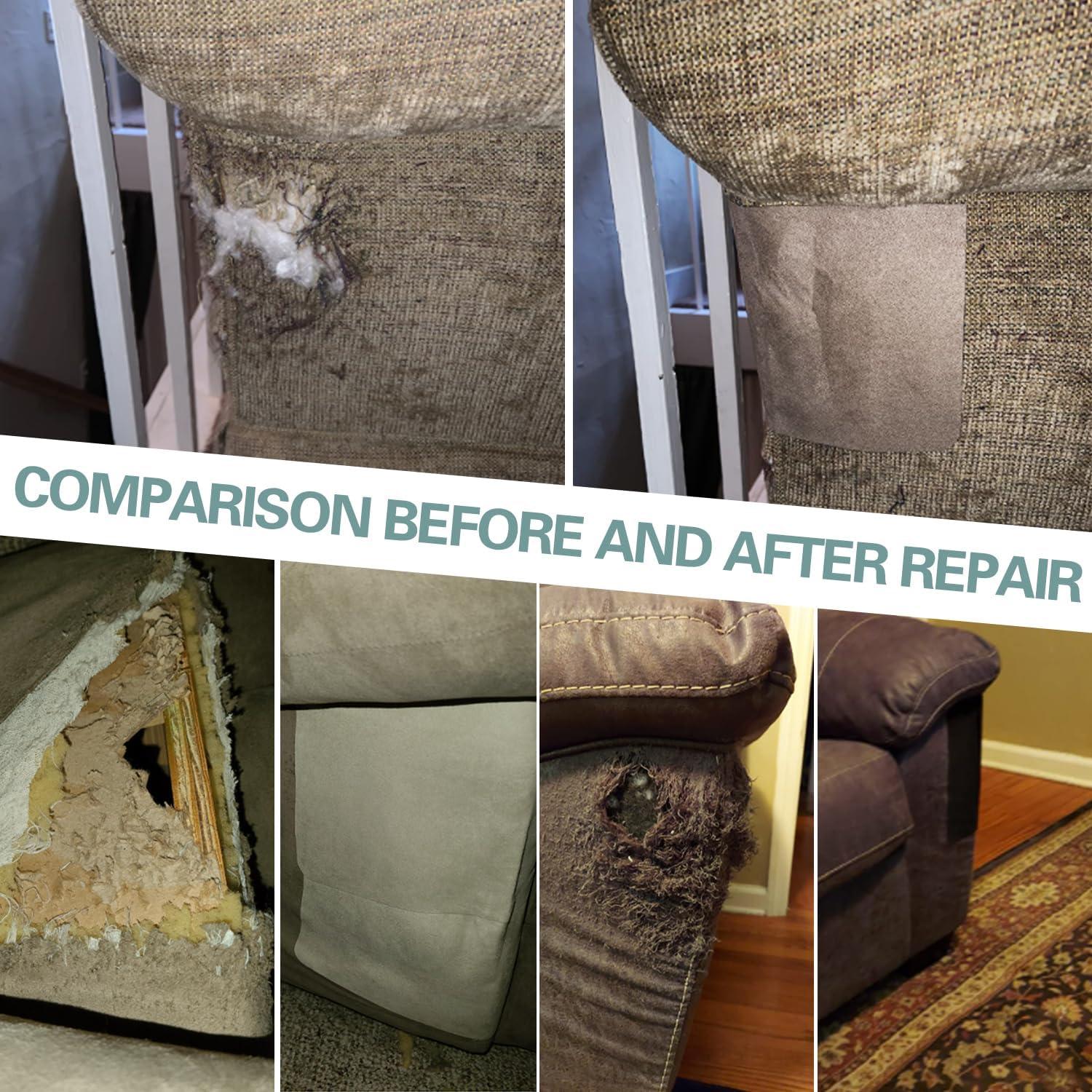 Parche de Reparación Azobur 10x76 cm Microfibra Autoadhesivo