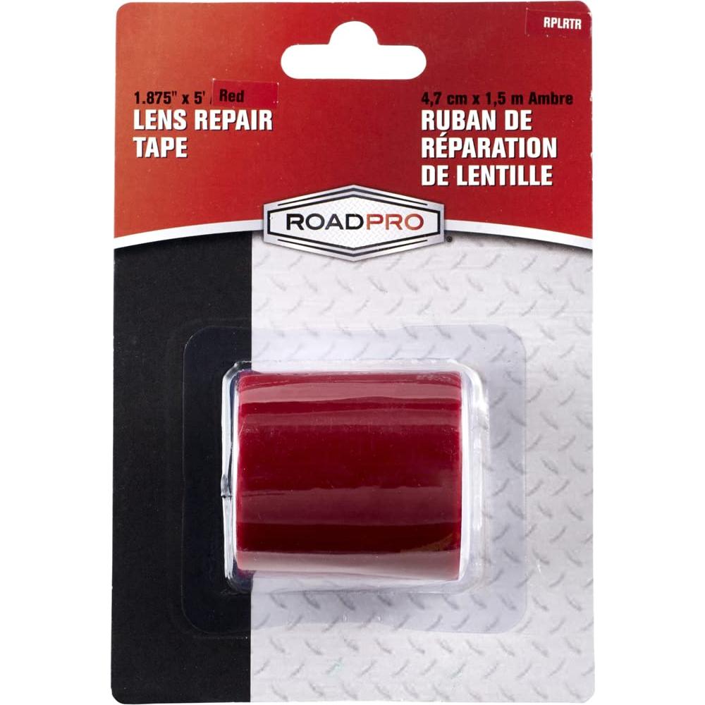 Cinta de Reparación de Lentes RoadPro RPLRTR Roja 4.76 cm x 1.53 m