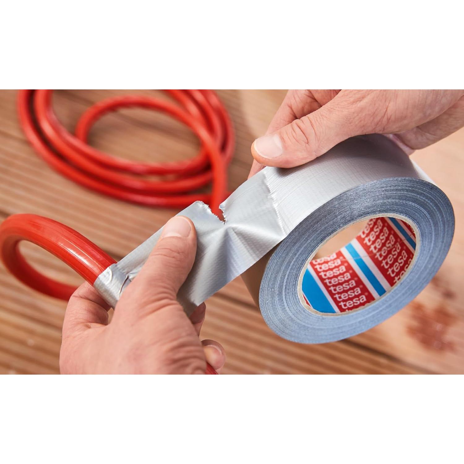 Cinta Duct tesa Extra Power 25m x 5cm Impermeable Gris