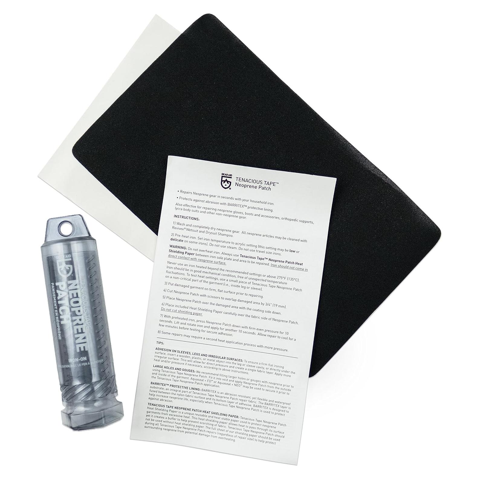 Kit de Reparación Neopreno GEAR AID 25x15 cm Autoadhesivo