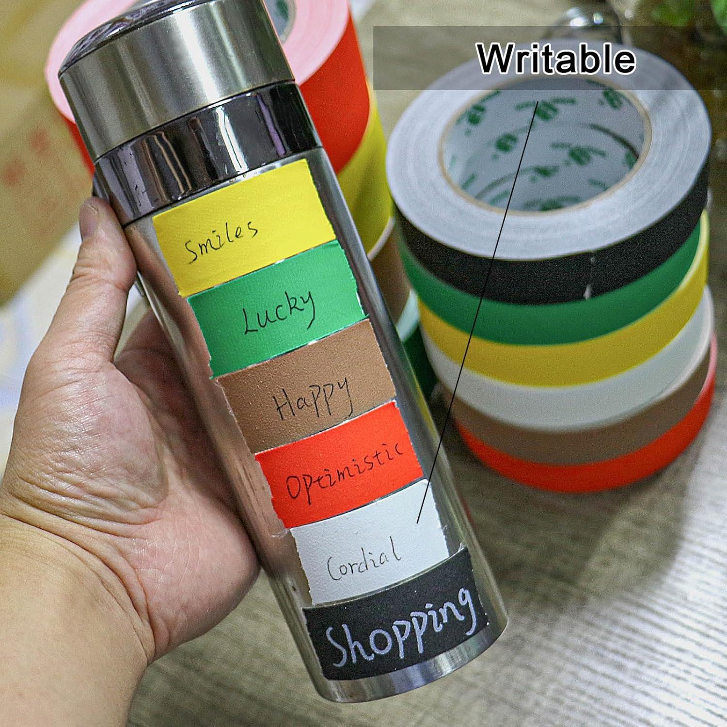 Cinta Gaffer Blanca 1.25cm x 27.43m DONGGUAN Sin Residuo