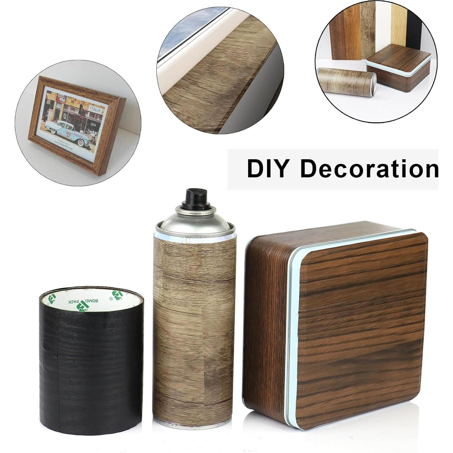 Cinta de Reparación Bomei 10,16 cm x 10,06 m Café Gris