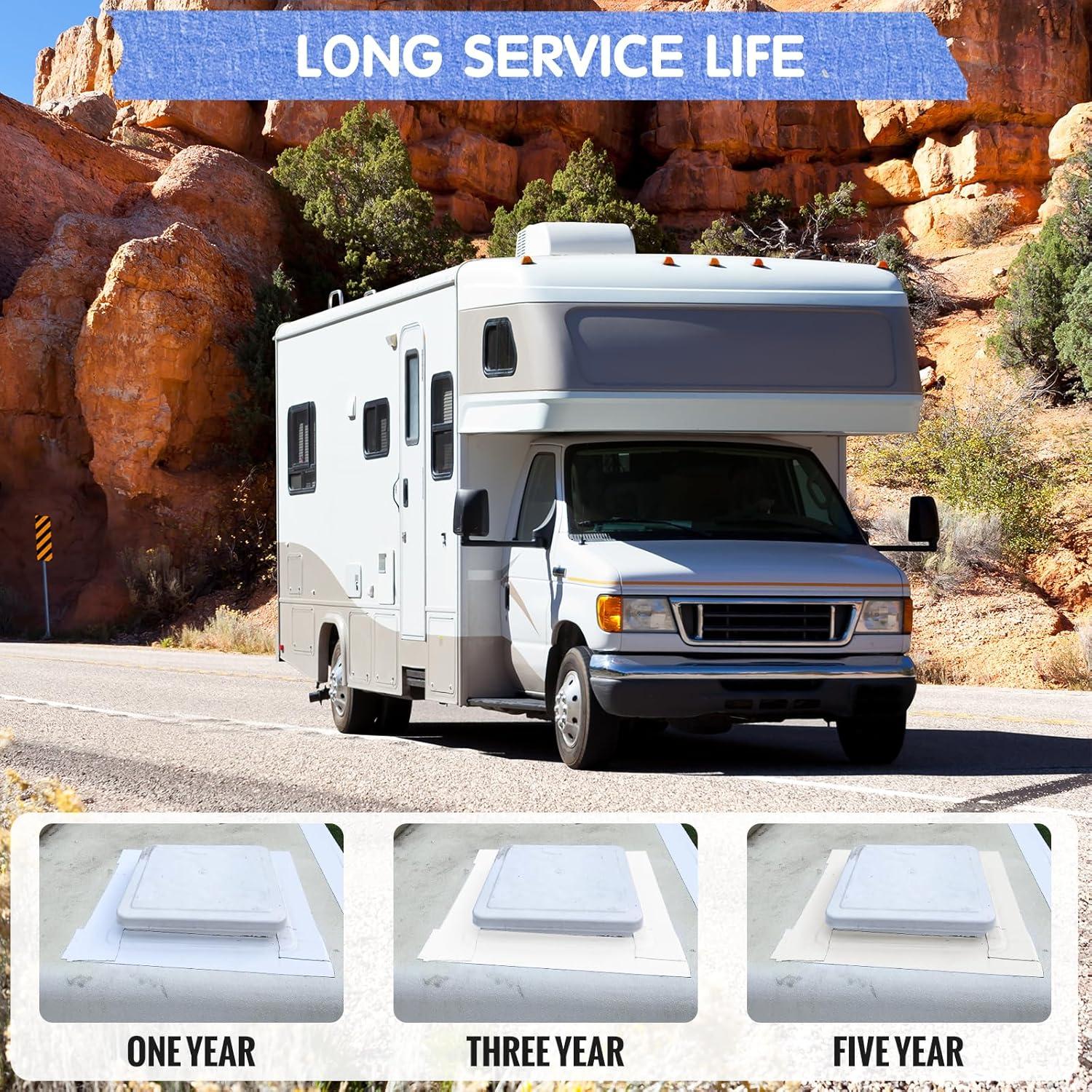 Cinta Selladora para Techo RV Touranize 10,16 cm x 15,24 m