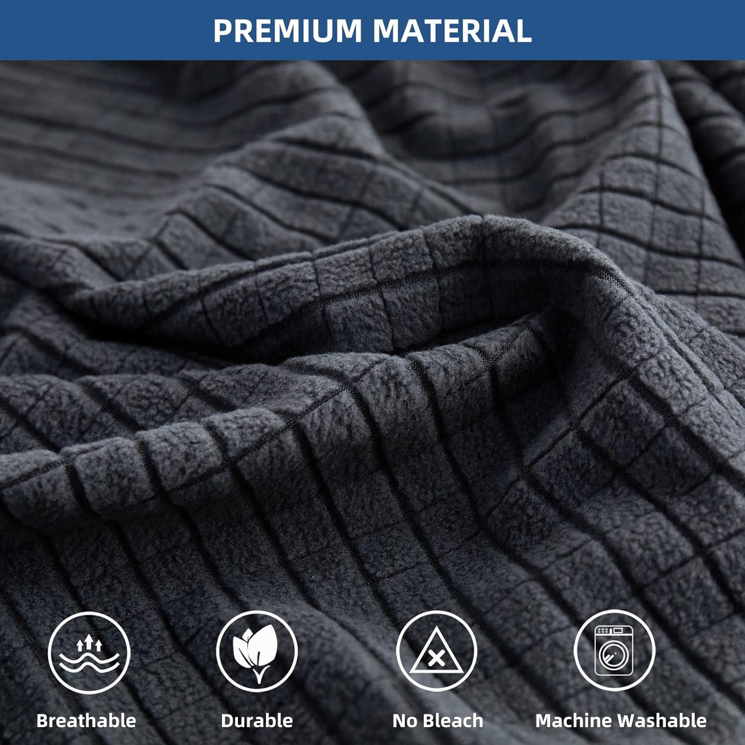 Funda de Cojín Eismodra Gris Oscuro 1 Pieza 94-135 cm