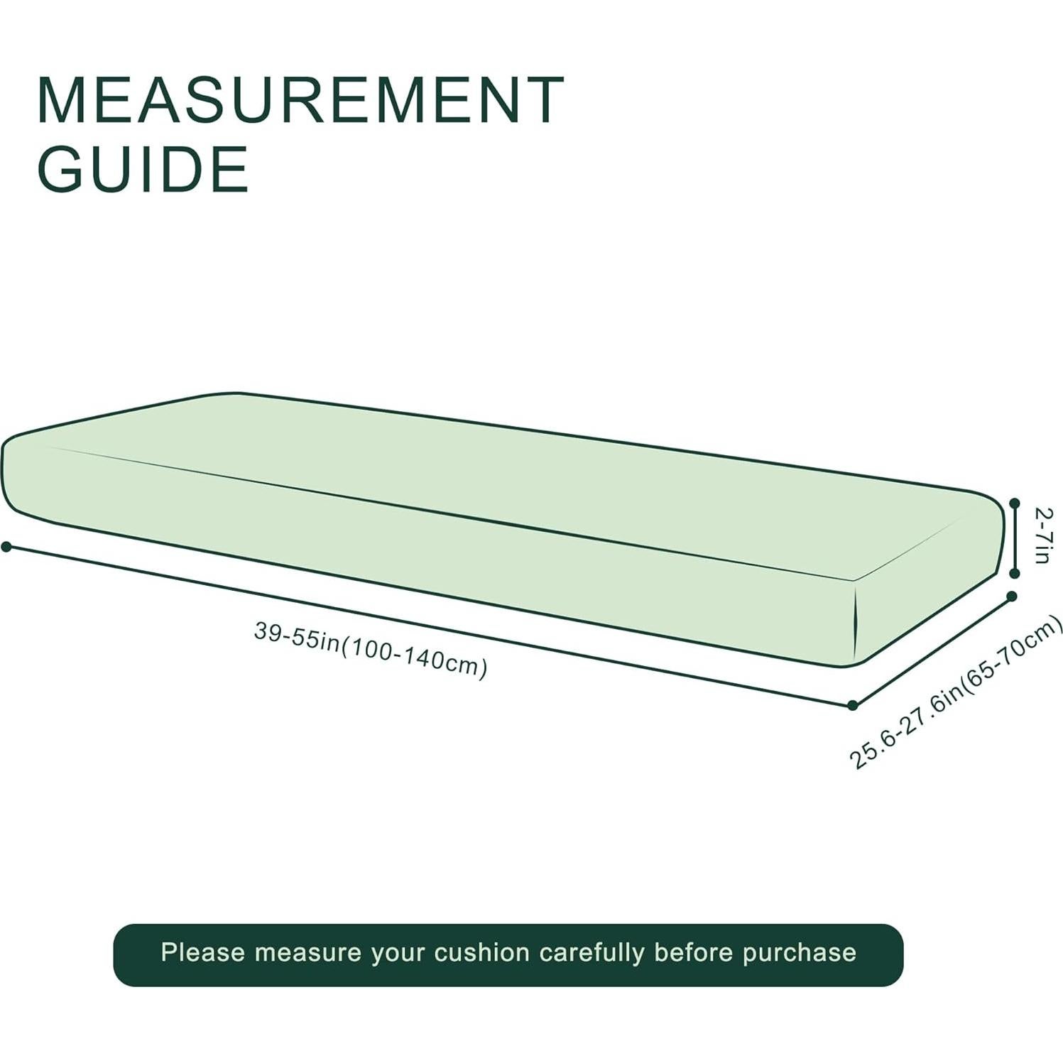 Funda de Cojín de Sofá Hokway Elástica Mediana Blanco Crema