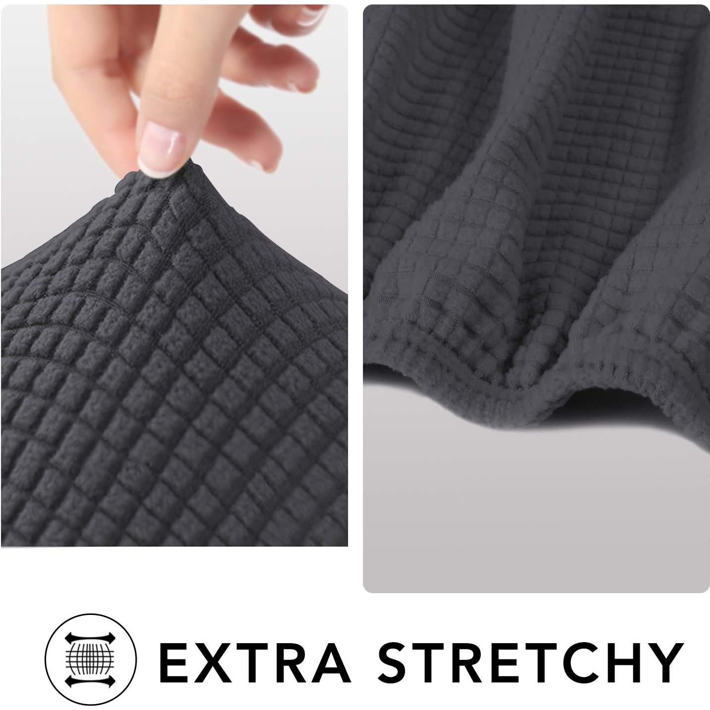 Funda de Silla Stretch PureFit Gris Oscuro Antideslizante