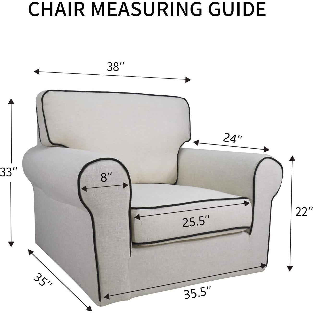 Funda de Silla Stretch PureFit Gris Oscuro Antideslizante