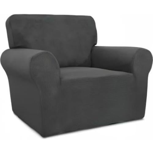 Funda de Silla Stretch PureFit Gris Oscuro Antideslizante