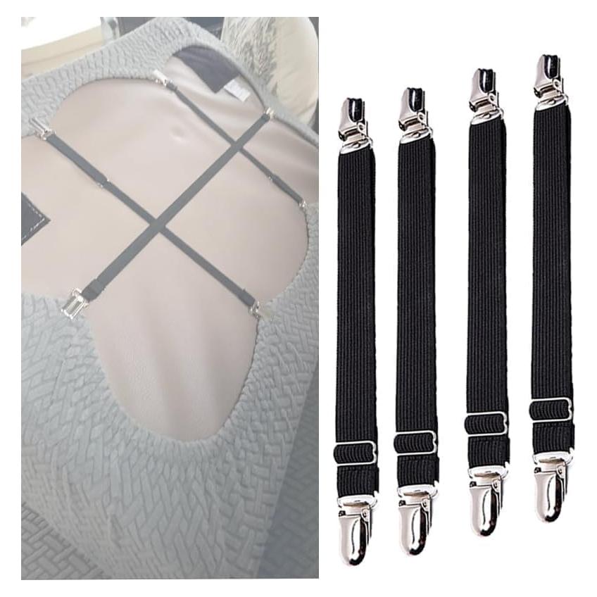 Sujetadores de Fundas de Sofá Disayu Ajustables 25-160 cm
