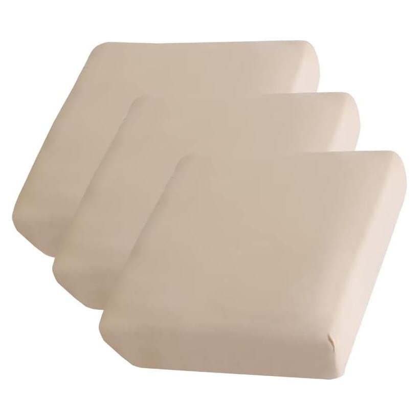 Funda de Sofá Impermeable AURLOE 3 Piezas Beige