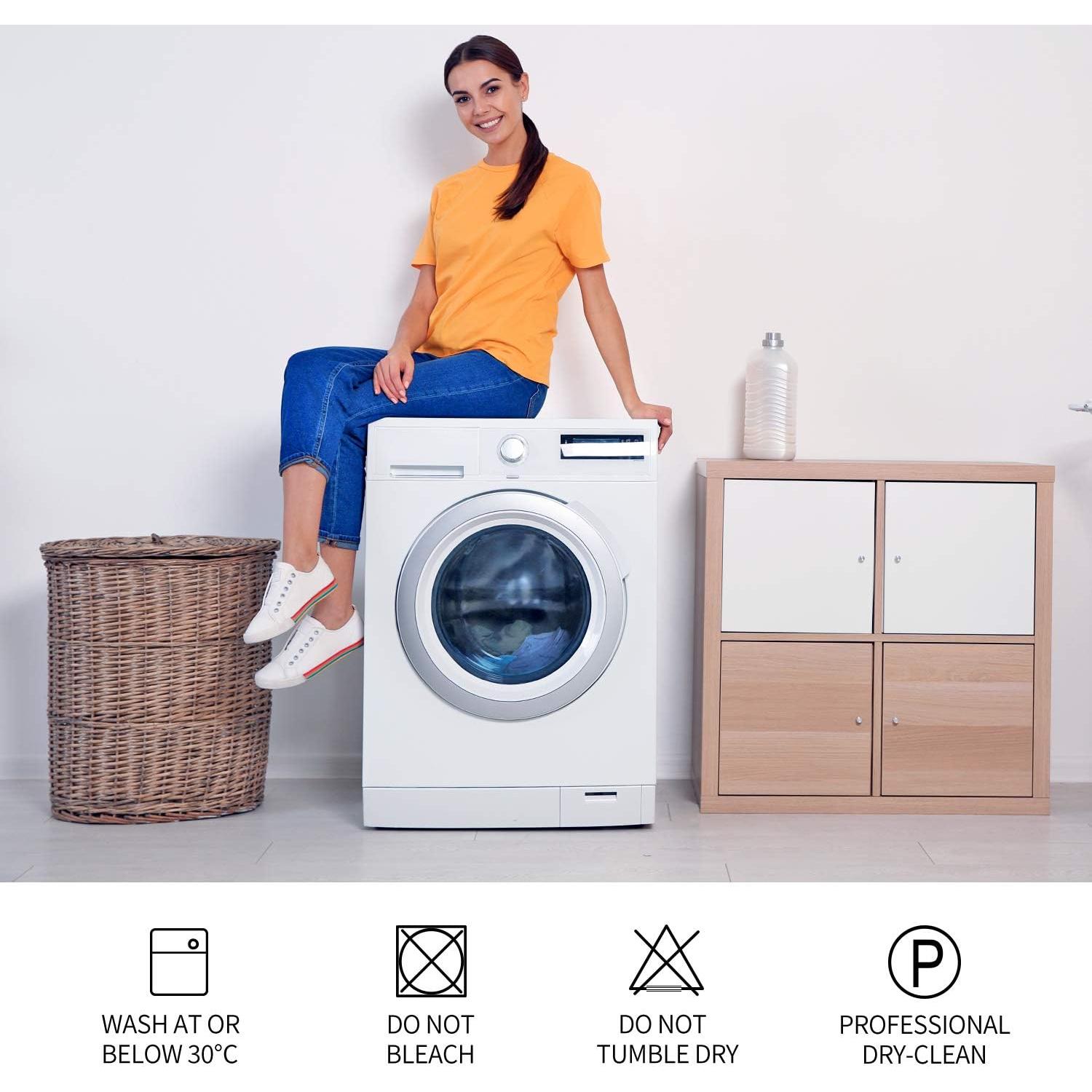 Funda de Sofá YEMYHOM 3 Piezas Antideslizante Gris Claro