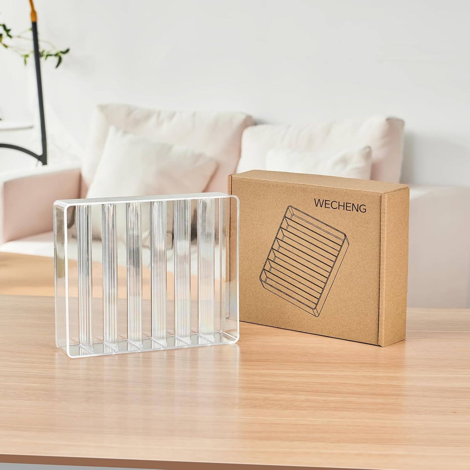 Organizador de Maquillaje WECHENG para Paleta de Sombras 7 Secciones