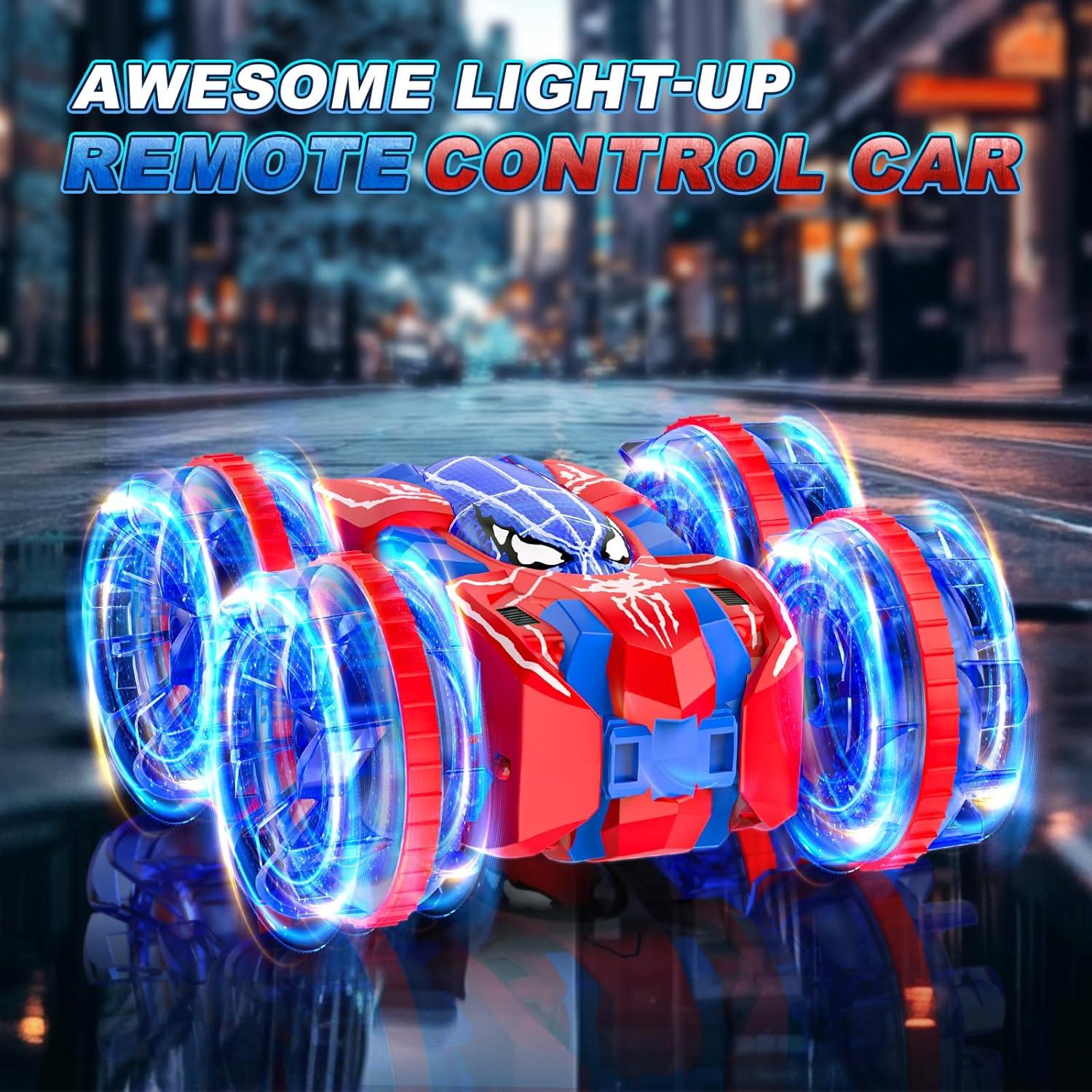 Coche RC Acuático 4WD Shantou 360° LED Azul