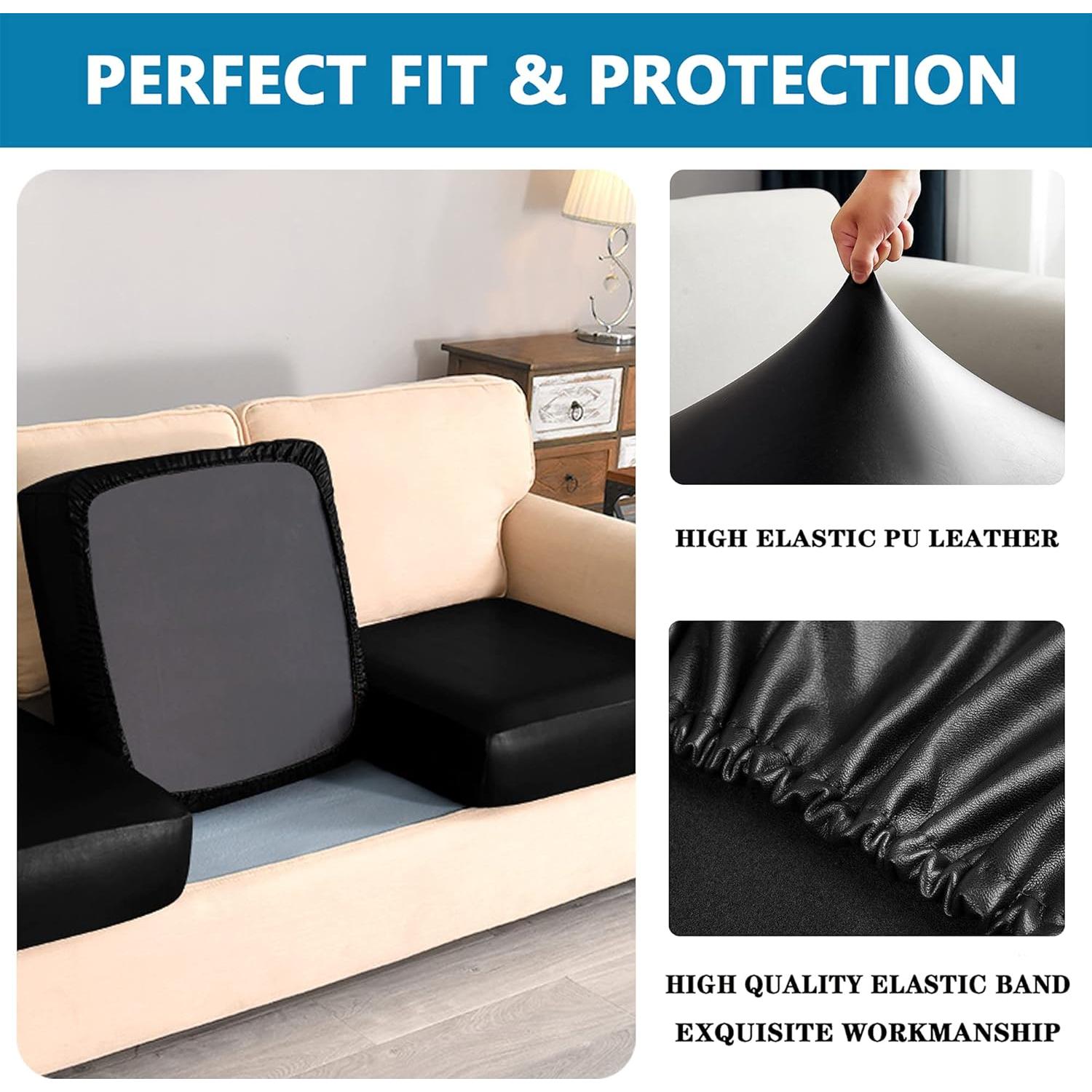 Funda de Cojín Impermeable NC HOME Pequeña Negra