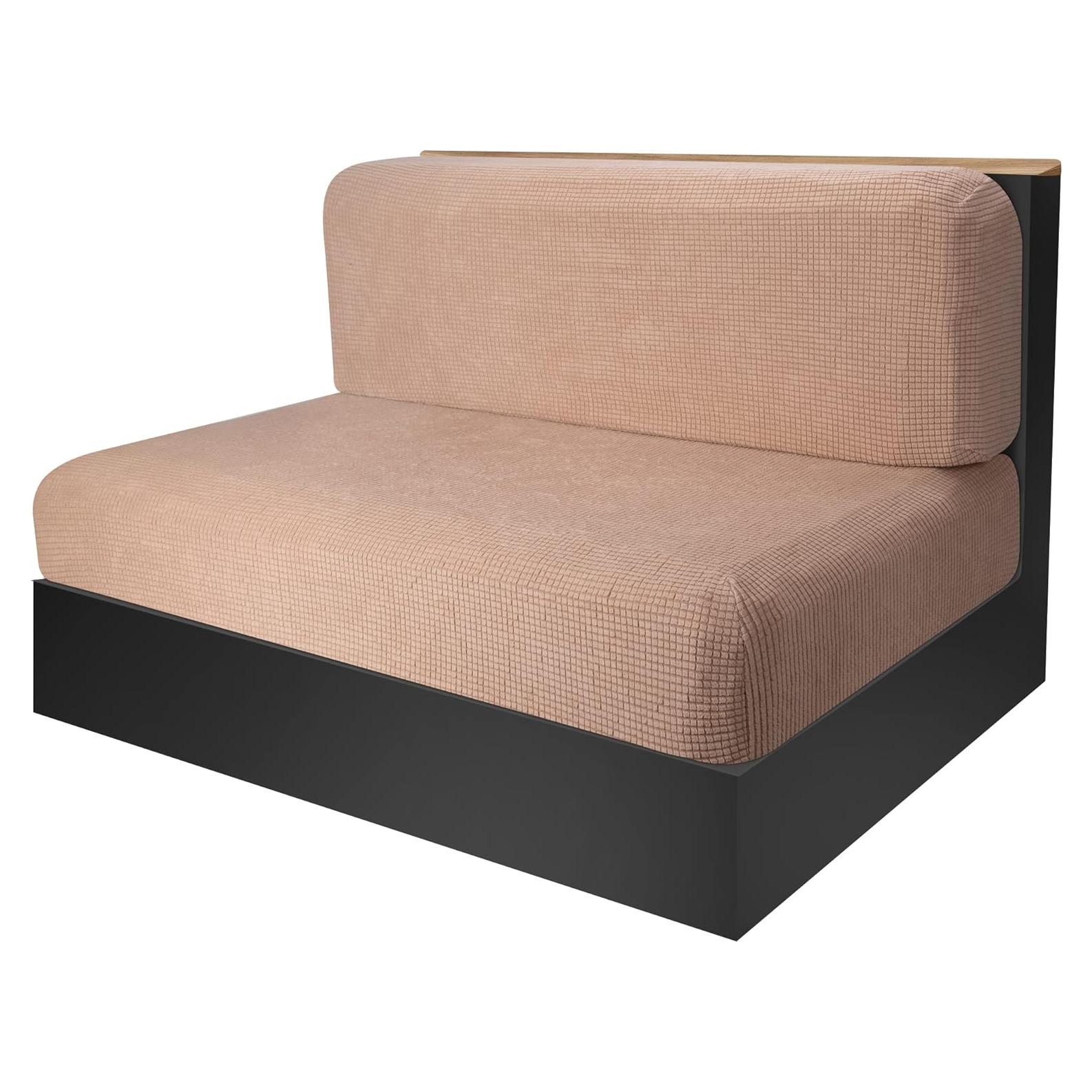 Funda de Cojín Elástica Tlswshsy para Dinette RV Khaki