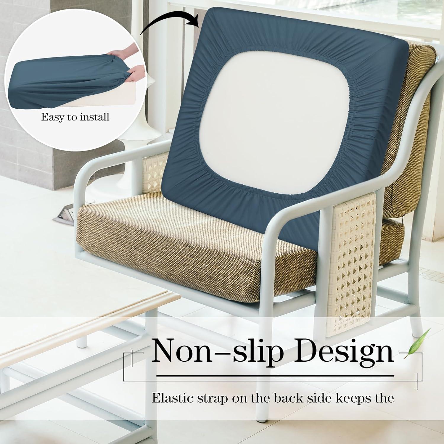 Fundas de Cojines Newwiee 8 Piezas Impermeables 50-68 cm