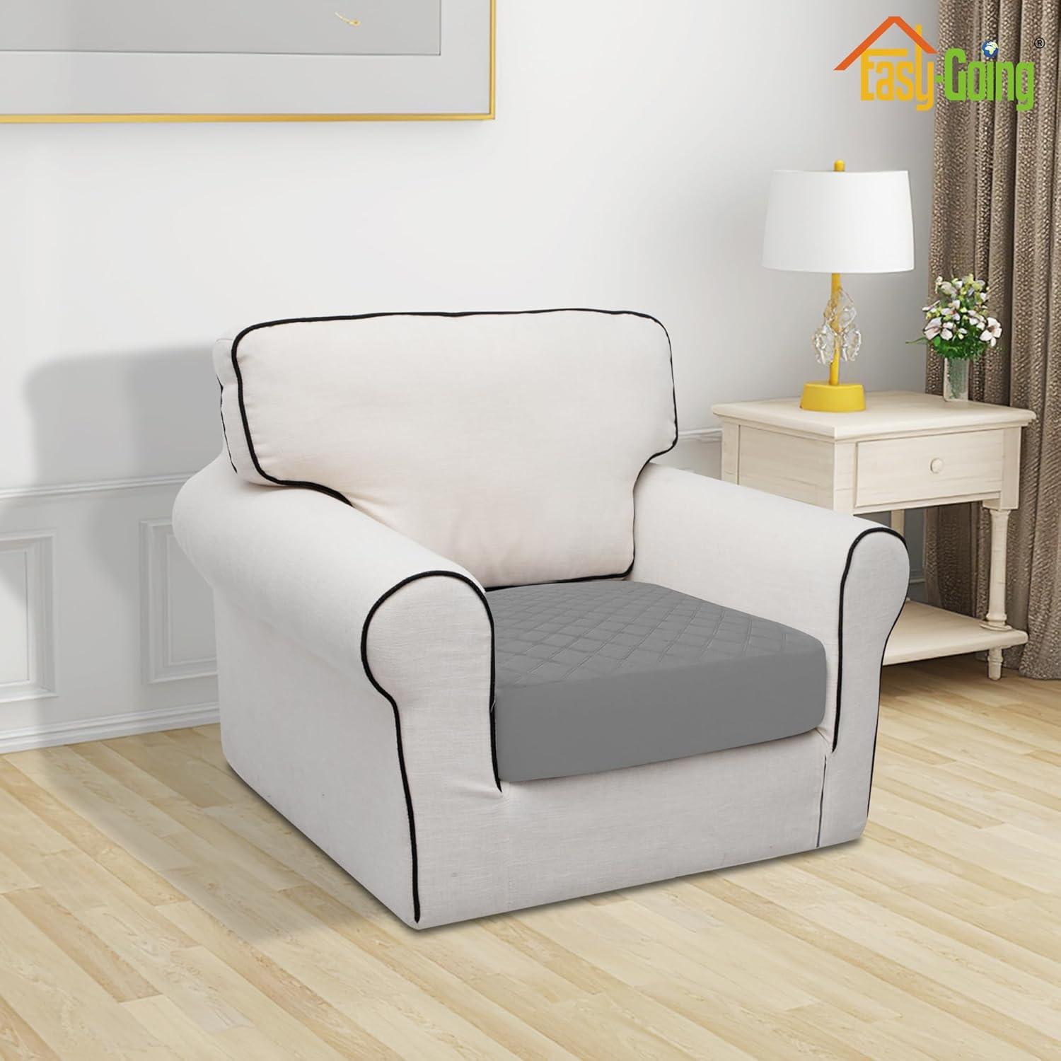 Funda de Cojín Impermeable Easy-Going para Sofá Gris