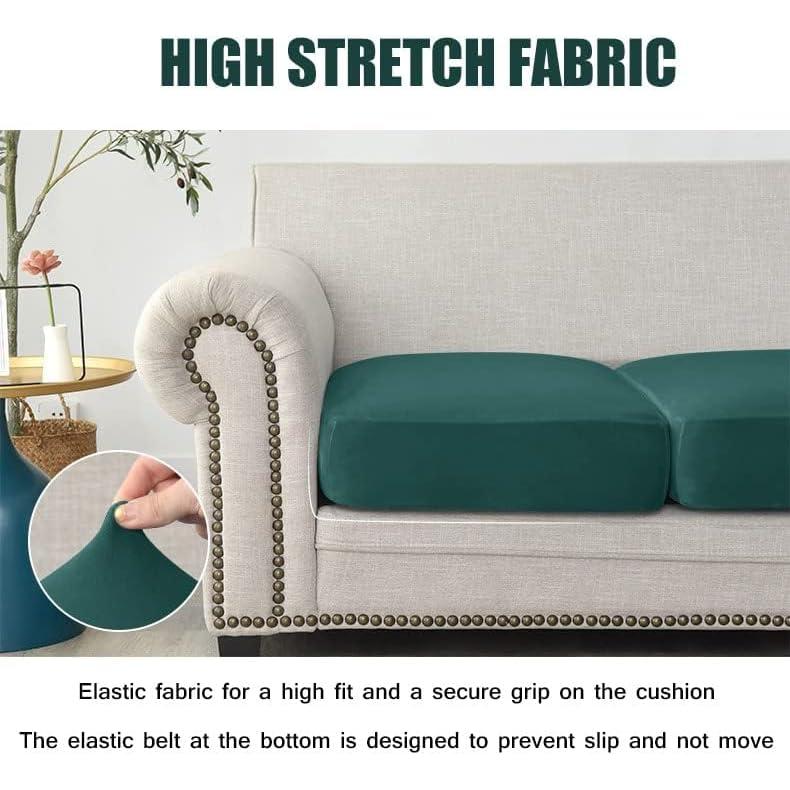 Funda de Sofá Universal Jonuiony Azul Marino Asiento Individual