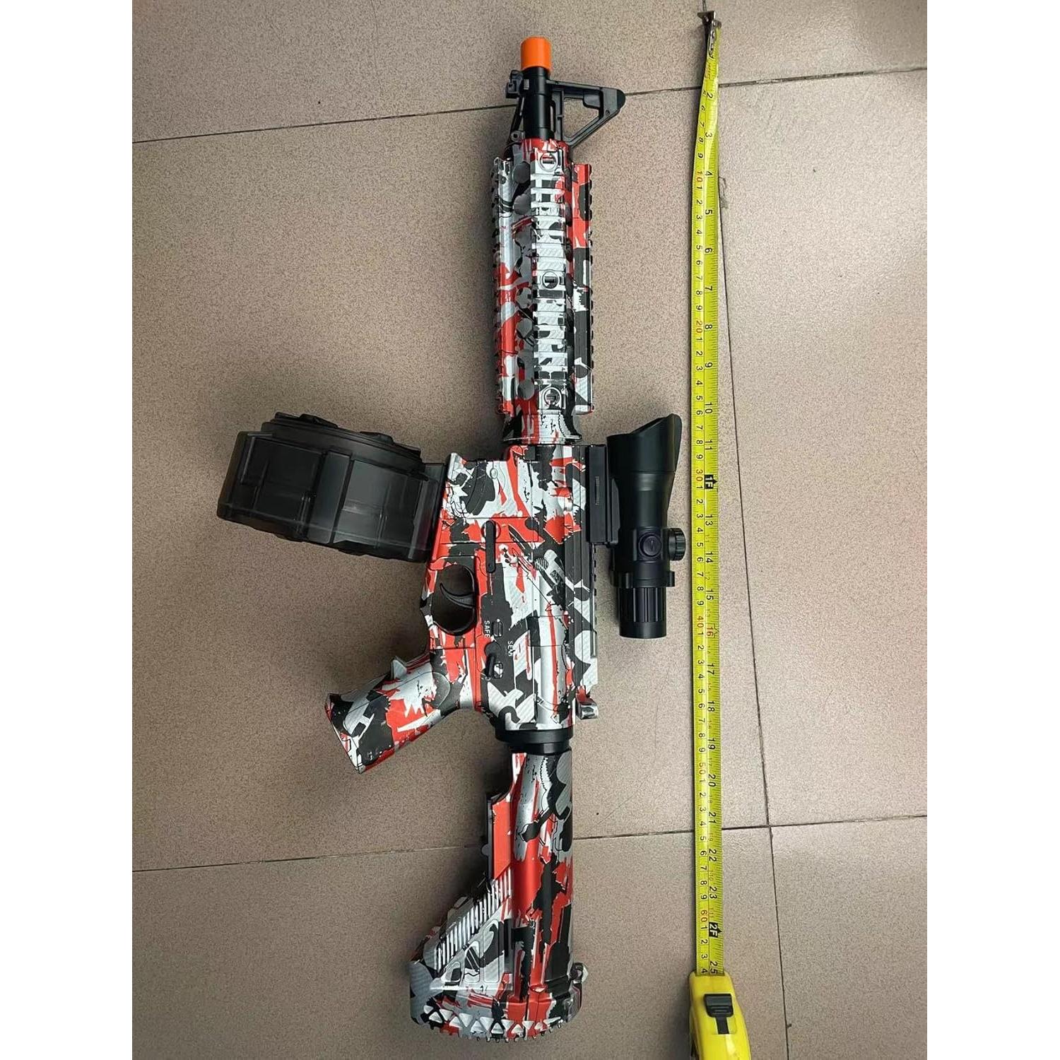 Lanzador de Gel Eléctrico Herisona M4RED-2022 60000 Geles